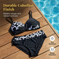 🎉 BEGRÄNSAD TID 50% RABATT! 👙 Dam push-up tvådelad bikini – korslagd omslagsdesign & premium sträcktyg 🌊