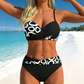 🎉 BEGRÄNSAD TID 50% RABATT! 👙 Dam push-up tvådelad bikini – korslagd omslagsdesign & premium sträcktyg 🌊