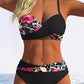 🎉 BEGRÄNSAD TID 50% RABATT! 👙 Dam push-up tvådelad bikini – korslagd omslagsdesign & premium sträcktyg 🌊