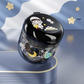 ✨Läckagesäkert Etui för Tandställning med Spegel – Portabel Rengöringsask