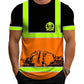 👕Varselkläder T-shirt med Hög Synlighet