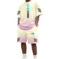 🔥Tvådelat set med sommar-T-shirt och shorts för män