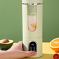 💥 50% RABATT – Multifunktionell Portabel Trådlös Blender | 12 Blad | 4 Hastigheter | Självstädning | 530 ml