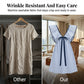 🎁Nyheter 50% RABATT💥 Dam V-ringad Babydoll Miniklänning