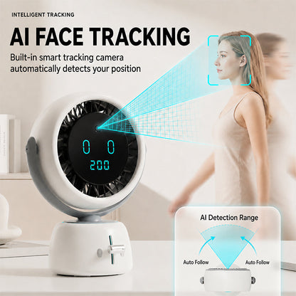 Smart Face Tracking Desktop Fan