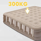 🛏️ ⛺ Portabel Luftmadrass med Inbyggd Pump – Snabb Uppblåsning & 40 cm Höjd – Perfekt för Camping, Gäster & Utomhus – Bikakestruktur 🌿