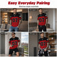 🏃‍♂️🔥 TIDSBEGRÄNSAT 59% RABATT! Herr Grafisk Sport-T-shirt med Siffertryck – Avslappnad passform, Mjuk komfort & Streetwear-stil 👕