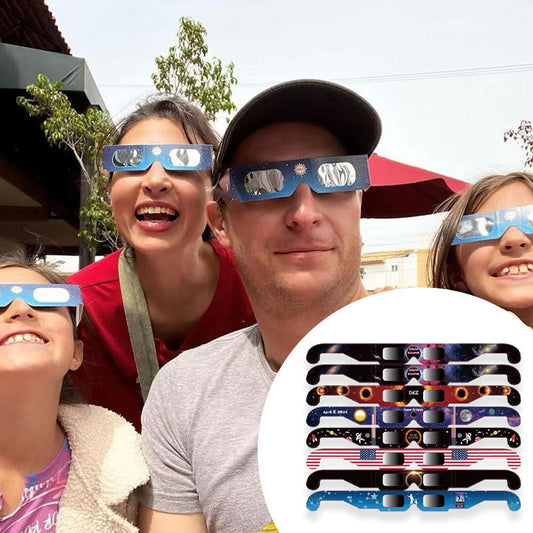🎁【Begränsat Erbjudande – 50% Rabatt】👀 Solförmörkelseglasögon med ISO-Certifiering👓