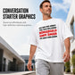 👕 50% RABATT! 😄 Herr Casual Rundhals-T-shirt med Rolig Slogan – Mjuk Bomull, Roligt Tryck & Bekväm Passform – Perfekt för Avslappnade Dagar & Gott Humör ✨