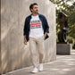 👕 50% RABATT! 😄 Herr Casual Rundhals-T-shirt med Rolig Slogan – Mjuk Bomull, Roligt Tryck & Bekväm Passform – Perfekt för Avslappnade Dagar & Gott Humör ✨
