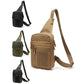🔥Multifunktionell Utomhus Vattentät Crossbody Bröstväska
