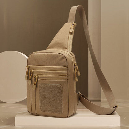 🔥Multifunktionell Utomhus Vattentät Crossbody Bröstväska