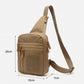 🔥Multifunktionell Utomhus Vattentät Crossbody Bröstväska