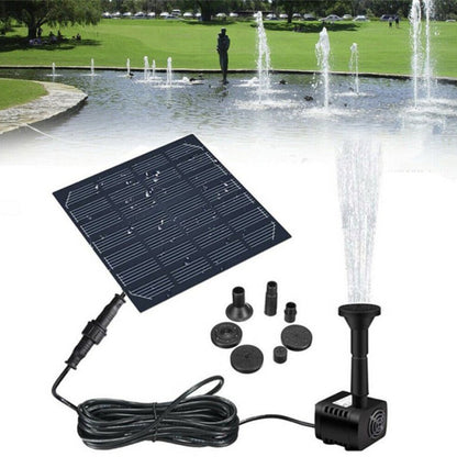 📢📢50% REA !! ⏰ Utomhus Solärdriven Fontanvattenpump Set för Trädgård