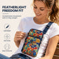 💋【Begränsat erbjudande – 50% rabatt】Tryckt Sport Armband & Crossbody-väska✨Gratis nyckelring på köpet
