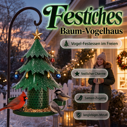 ✨🎁Julfuglematare i Julgransform
