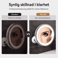 💄Tidsbegränsad 50% rabatt! 💡 10 gångers förstorande sminkspegel med LED-ljus och sugkopp