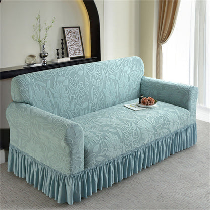 🛋️ 50 % RABATT NU! ✨ Halkfritt sofaöverdrag – heltäckande, sitter på plats & glider inte – passar de flesta soffor – bekvämt för vardagsbruk 🏠