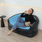 🛋️ 50 % RABATT NU! 💨 Uppblåsbar dubbelsoffa – omedelbar komfort, rymlig & premium flockad yta – snabb uppblåsning var som helst 🏠