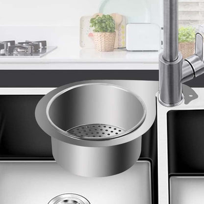 ✨Svanformad Rostfritt Stål Diskbänk Sil Korg