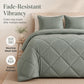 🛏️ 50 % RABATT NU! 🧵 3-delat quiltat täckeset – mjukt material, diamantsöm & allsäsongskomfort – perfekt för bekväm sömn 🌙