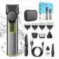 🎊🔥 4-i-1 Elektrisk Hårklipper Set – 90 Min Batteritid, IPX5 Vattentålig & LED-Display