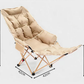 🪑 Bärbar justerbar hopfällbar stol för utomhusbruk – Lätt, stabil & mångsidig – Idealisk för trädgård, camping, strand eller terrass – Enkel transport och montering 🏕️✨
