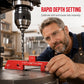 📢📢50% RABATT !! ⏰Uppställningsblock i aluminiumlegering för träbearbetning