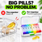 💊 50 % RABATT NU! 🌈 7-dagars avtagbar pillerorganisatör – färgkodning, dubbelt lås & rymliga fack ✨