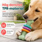 🐶 50% RABATT! 🦴 Texturerad TPR-tuggleksak för hundar, rengör tänder och är bitbeständig ✨