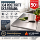⏳50 % rabatt under en begränsad tid💥suitiifamily™ Oumbärligt köksredskap! 🥩🥦Säkerare, renare och bekvämare!💥Skärbräda i 304 rostfritt stål