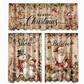 🔥50% RABATT!!📢🎄 Julköksgardiner Set – Festlig charm för dina köksfönster ✨
