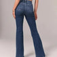 🎅Julkampanj🎄 - 50% rabatt🥳Ultra High Rise Stretch Flare Jean