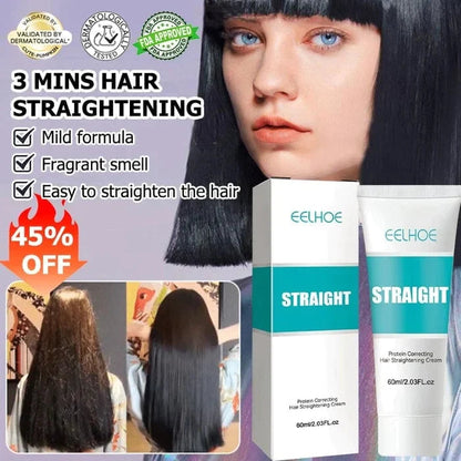 ✨Köp 2 få 1 gratis✨Silk och keratinbehandling Hårrätningskräm