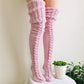 🔥 Julförsäljning - 🧦Thigh High Socks🎄🎁
