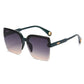 Semi Rimless solglasögon för kvinnor