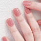 ✨Vattenbaserat nagellack White Ice Clear Nude No Bake