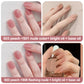 ✨Vattenbaserat nagellack White Ice Clear Nude No Bake