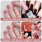 ✨Vattenbaserat nagellack White Ice Clear Nude No Bake