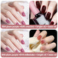 ✨Vattenbaserat nagellack White Ice Clear Nude No Bake