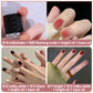 ✨Vattenbaserat nagellack White Ice Clear Nude No Bake