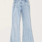 🎅Julkampanj🎄 - 50% rabatt🥳Ultra High Rise Stretch Flare Jean