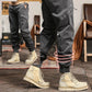 Retro fritidsbyxor med flera fickor