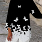 💥Two pieces free shipping✨[40-90 kg] Long-sleeved shirt with round neck and geometric print