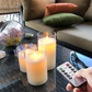 🥳✨Flimrande flamlösa ljus med glashållare🥂 (🔥48% rabatt)