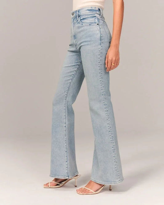 🎅Julkampanj🎄 - 50% rabatt🥳Ultra High Rise Stretch Flare Jean