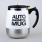 Regalo perfecto 🎁 Taza agitadora magnética de acero inoxidable mejorada.