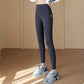 Magekontrollerande leggings med hög midja