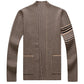 🎁Idealisk gåva - Herr Houndstooth Sticked Cardigan—Begränsad tid 50% rabatt