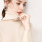 [varm gåva] Kvinnors turtleneck mjuk smal tröja